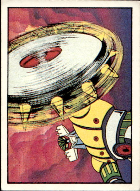 figurina ''Menù a Tendina'' Jeeg Robot 1979 Panini - Foto 350 di 361