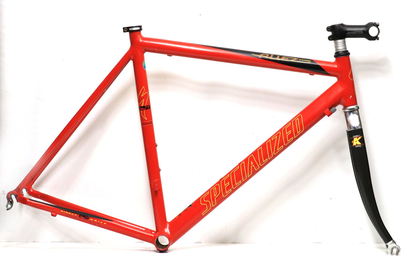 Specialized Allez Comp vintage aluminium frameset with carbon