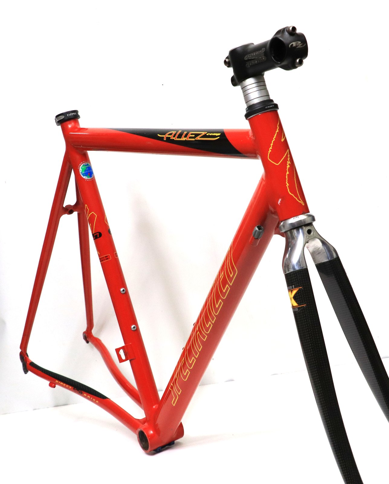 Specialized Allez Comp vintage aluminium frameset with carbon
